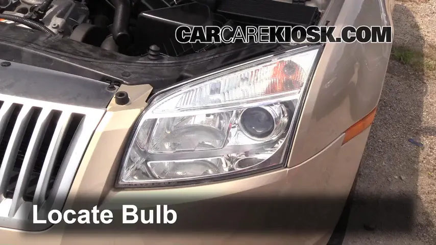 2006 Mercury Milan Premier 3.0L V6 Luces Faro delantero (reemplazar foco)